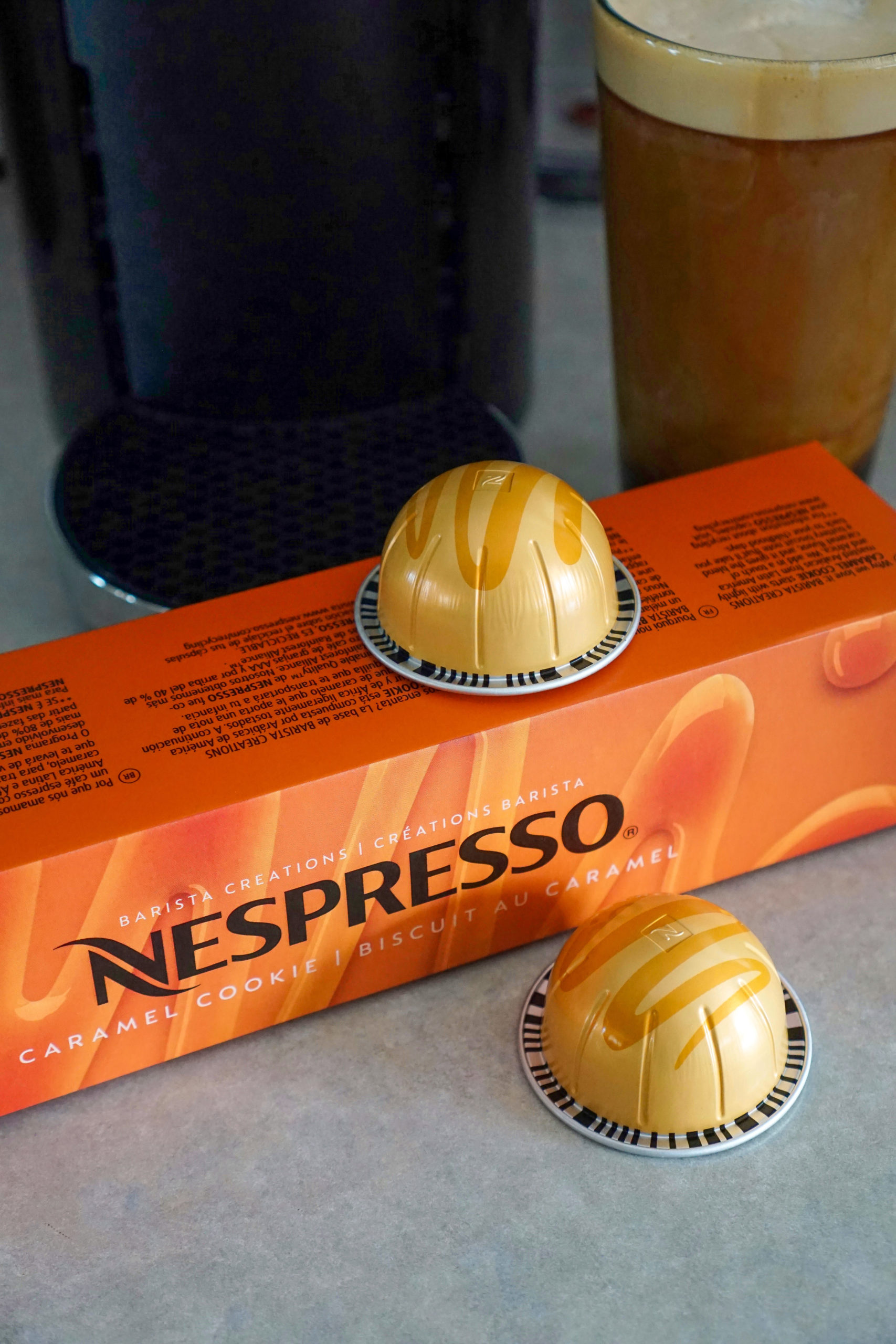 Nespresso Caramel Cookie Vertuo Pods