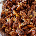 crunchy candied walnuts