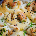 pork floss and green onion bread