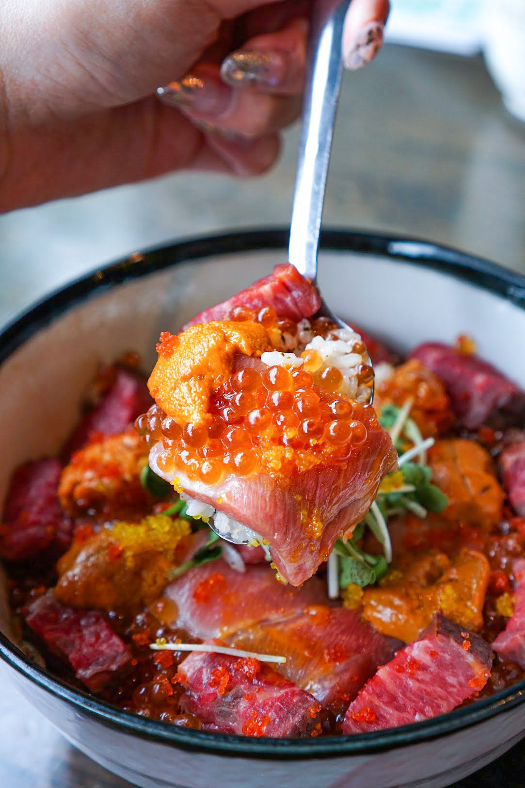 Suika 11th Anniversary Menu - Wagyu, Otoro & Uni Supreme Bowl