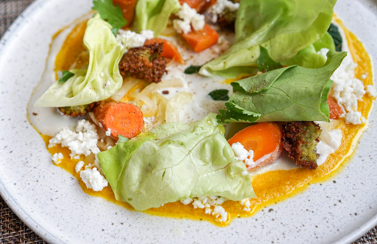 Best Romantic Winery Restaurant in Kelowna: Terrace Restaurant at Mission Hill Family Estate Winery 2 course prix fixe lunch