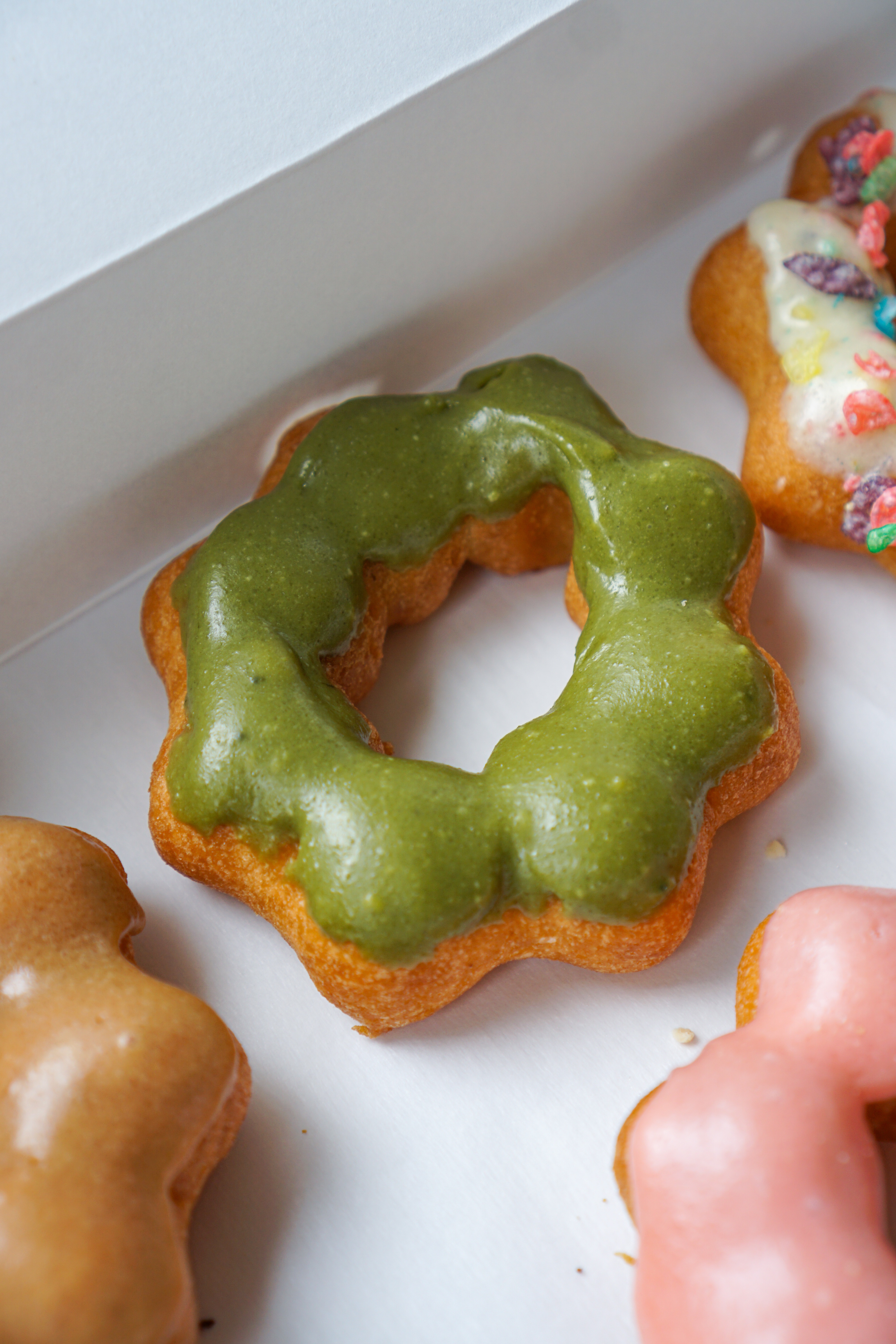 holy mochi donuts new spot for mochi donuts in metro vancouver matcha green tea glazed donut