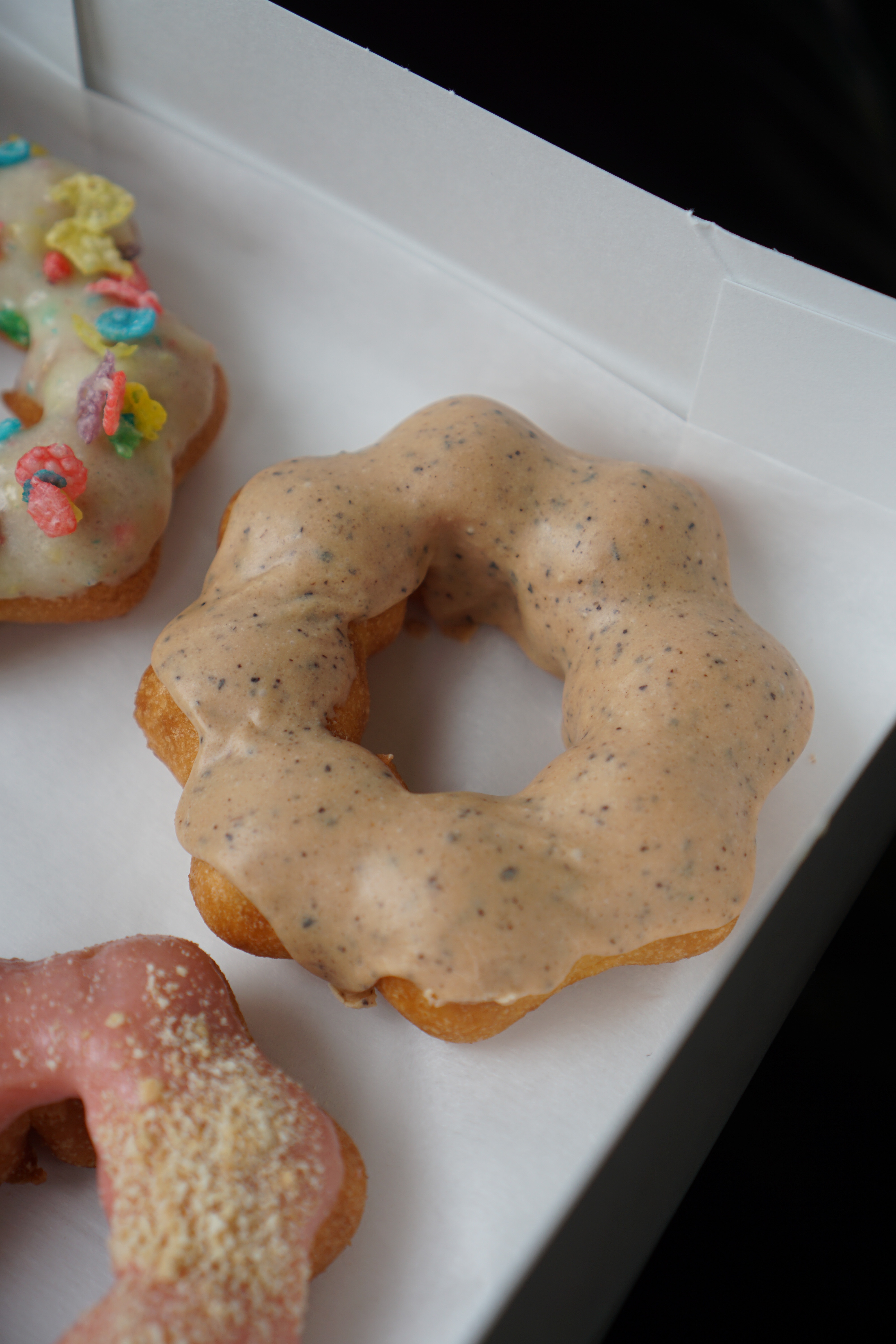 holy mochi donuts new spot for mochi donuts in metro vancouver earl grey glazed donut