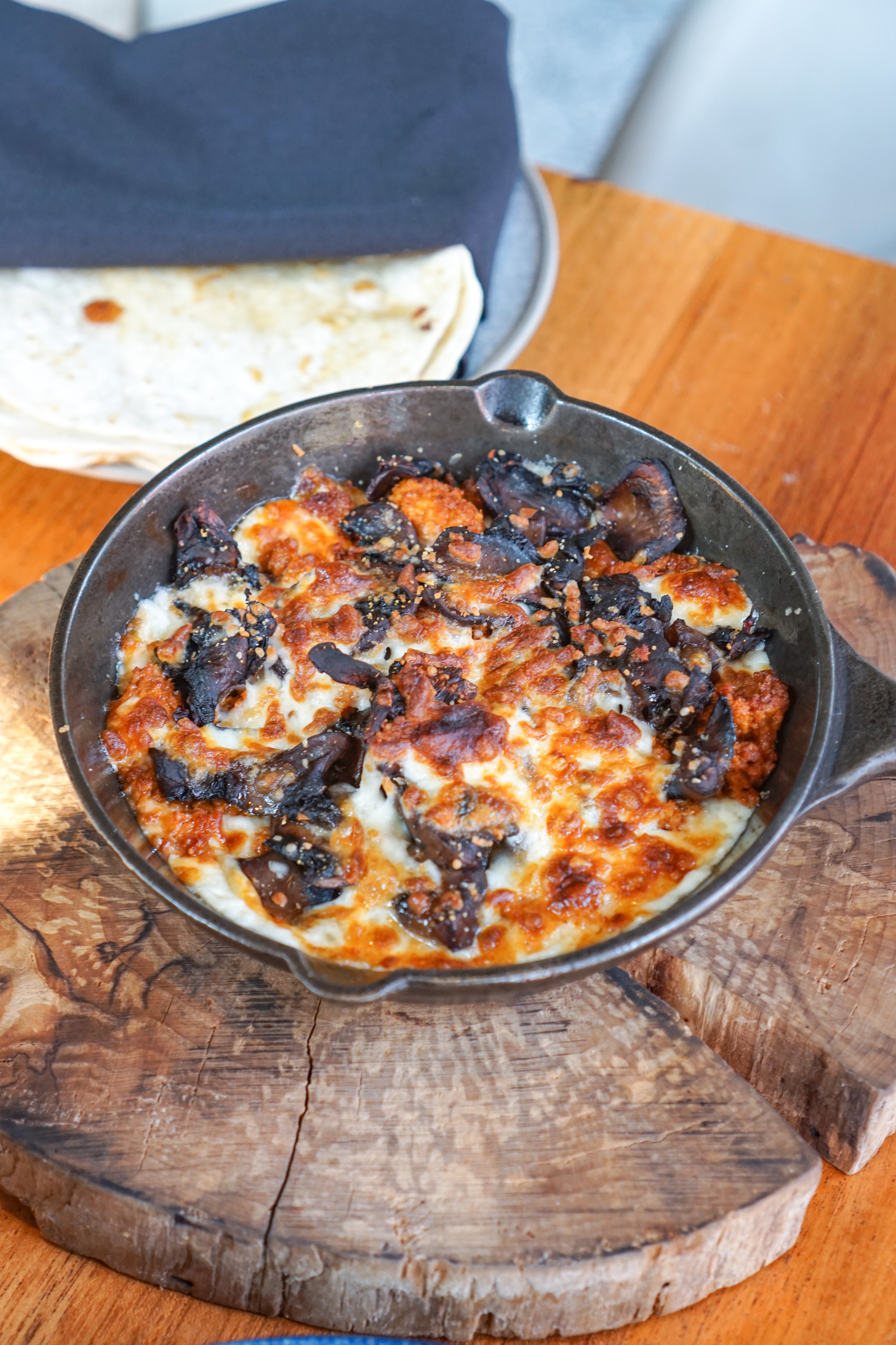Monarca Cocina Mexicana - Elevated Mexican Food in Gastown queso con chorizo