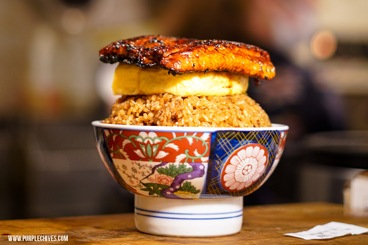 Unagi Kushiyaki Izumo LUCUA Osaka must try restaurant in Osaka massive eel and tamago rice bowl in Osaka Japan うなぎ 串料理 いづも ルクア