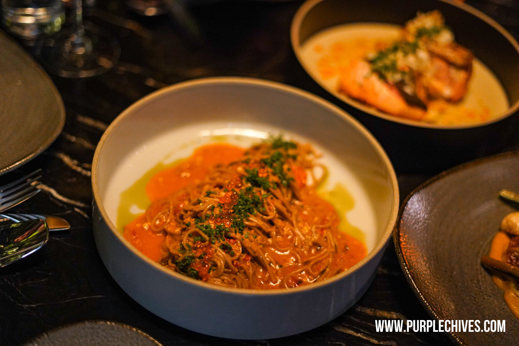Jungle Room Vancouver's first jungle-inspired restaurant and cocktail lounge elevated Indonesian and Japanese street food Downtown Vancouver West End Uni Soba