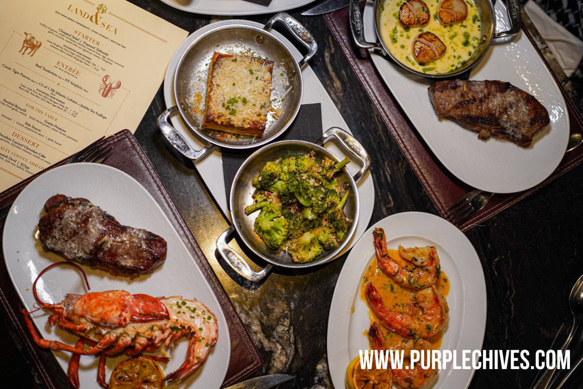 Land and Sea Mondays at Black+Blue in downtown vancouver