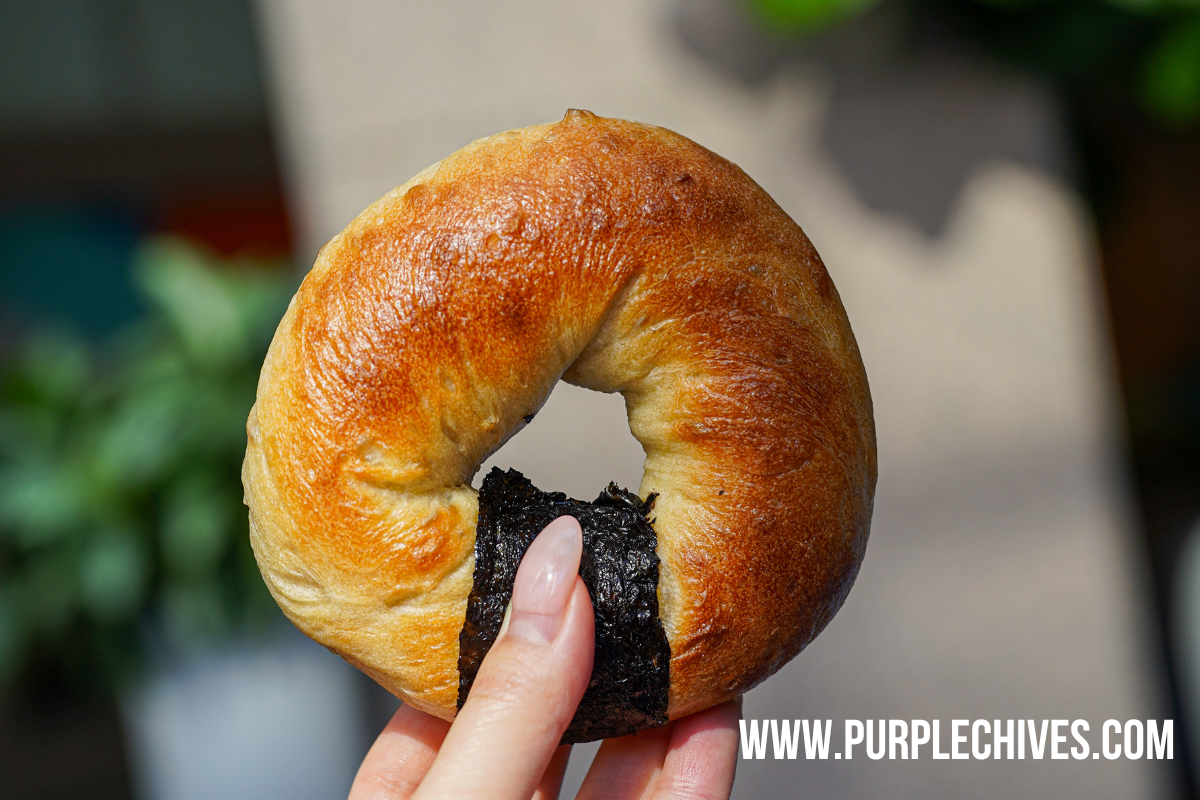 Limited-Edition Wa-Bagel Anniversary Flavours You Need to Try Salmon Onigiri Bagel A playful twist on the classic onigiri, generously filled with salmon and wrapped in seasoned nori bagels in downtown vancouver japanese bagels in vancouver