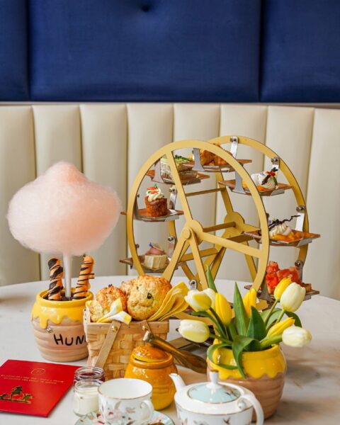 H Tasting Lounge Winnie the Pooh afternoon tea experience Vancouver afternoon tea ferris wheel