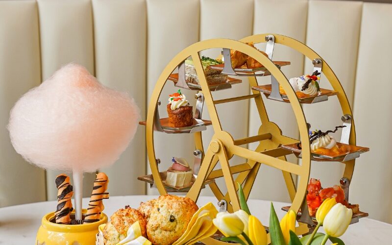 H Tasting Lounge Winnie the Pooh afternoon tea experience Vancouver afternoon tea ferris wheel