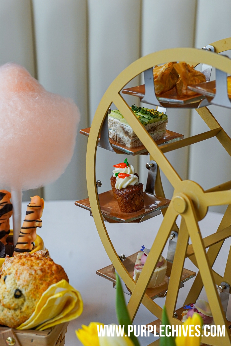 Rabbit’s Garden carrot cupcake honey cream cheese Winnie the Pooh themed tea Vancouver