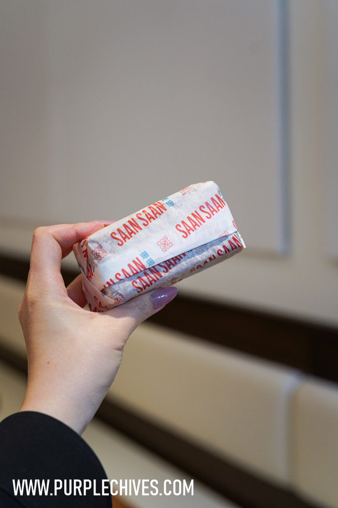Hong Kong milk tea gelato sandos at Saan Saan Cafe Vancouver