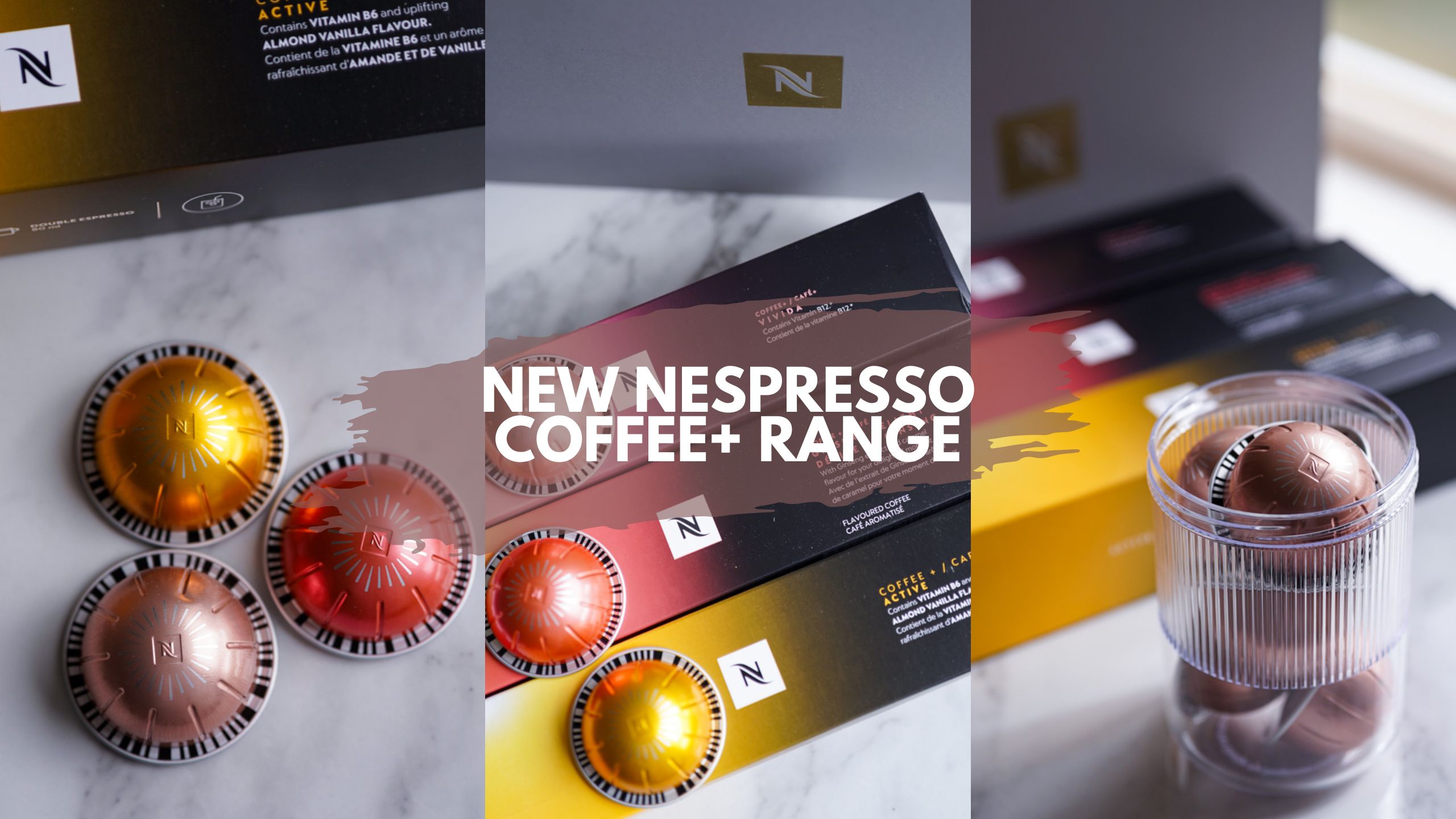 Nespresso Coffee+ Ginseng Delight, Active B6 and Vivida B12 capsule trio review
